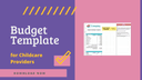download childcare budget template