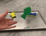 flying fish catch preschool toddler gross motor skills activity
