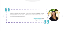quote testimonial example