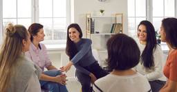 Educator leading a welcome orientation with new and returning educators to the center